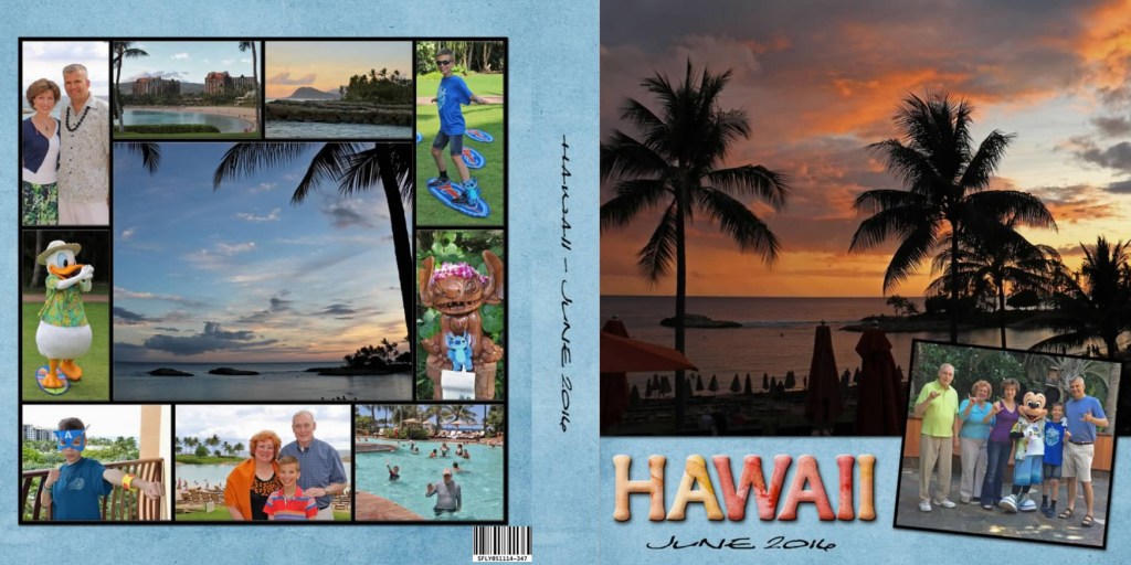 Vacation Photo Book Cover