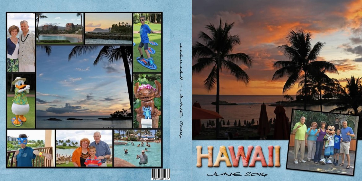 Vacation Photo Book Cover