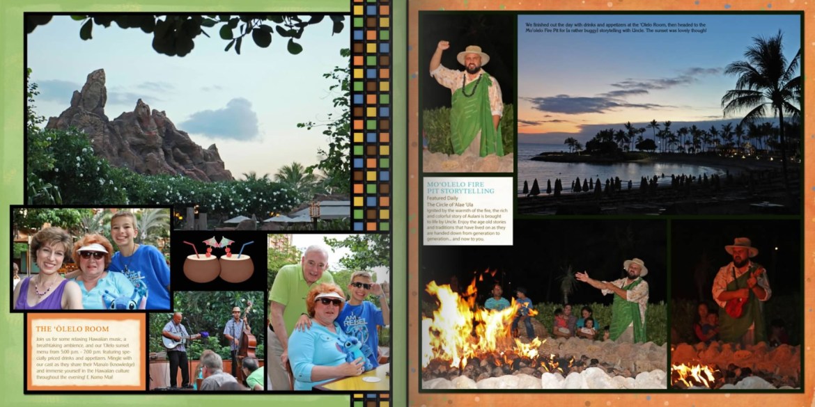 Vacation Photo Book Pages 22-23